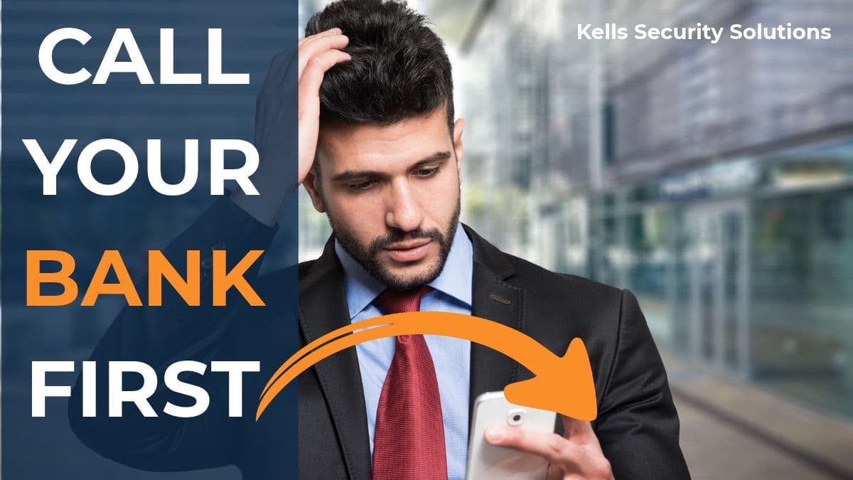I gave a scammer my bank details: what now?